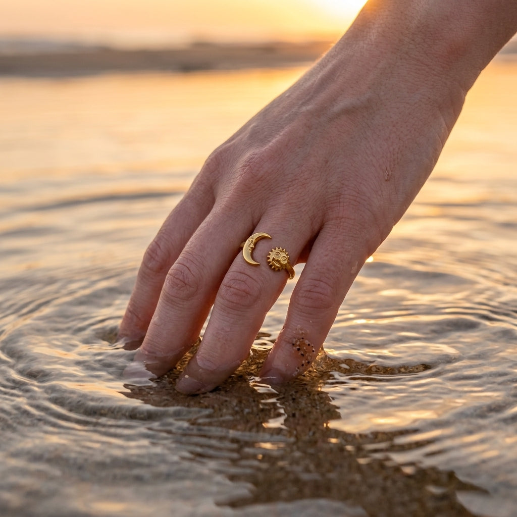 Zon & Maan Ring