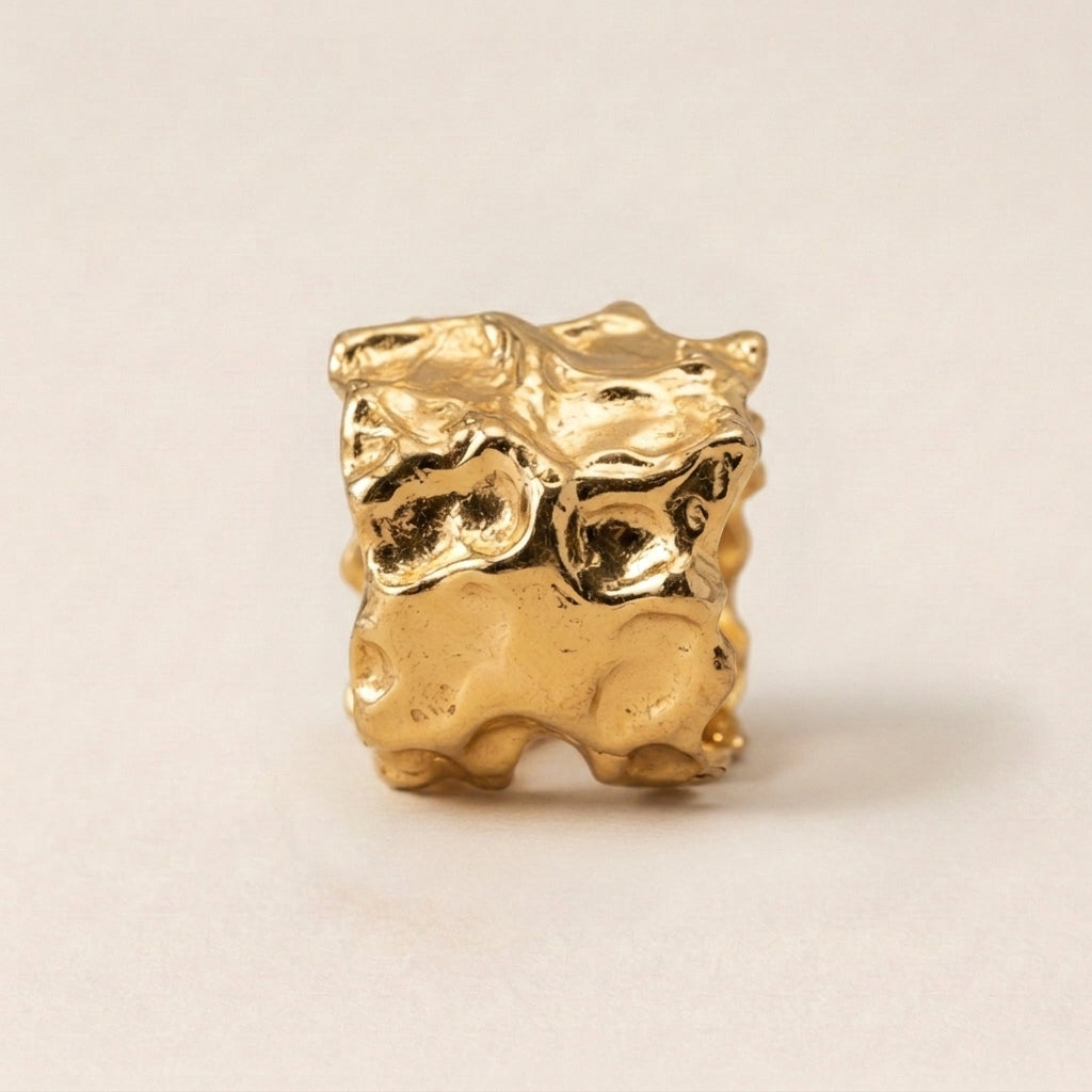 Gehamerde Ring