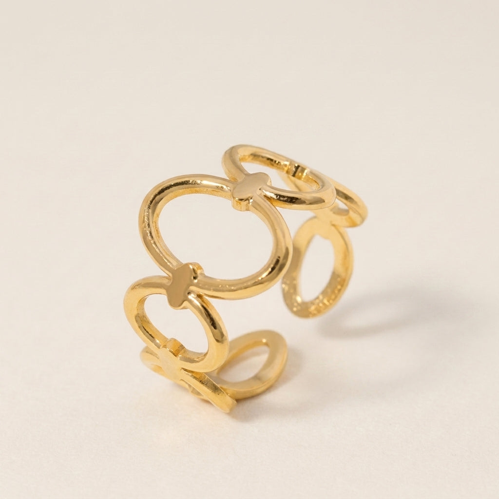 Ovale Schakel Ring