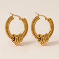 Bali hoops Oorbellen