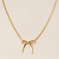 Strik Hanger Gouden Ketting