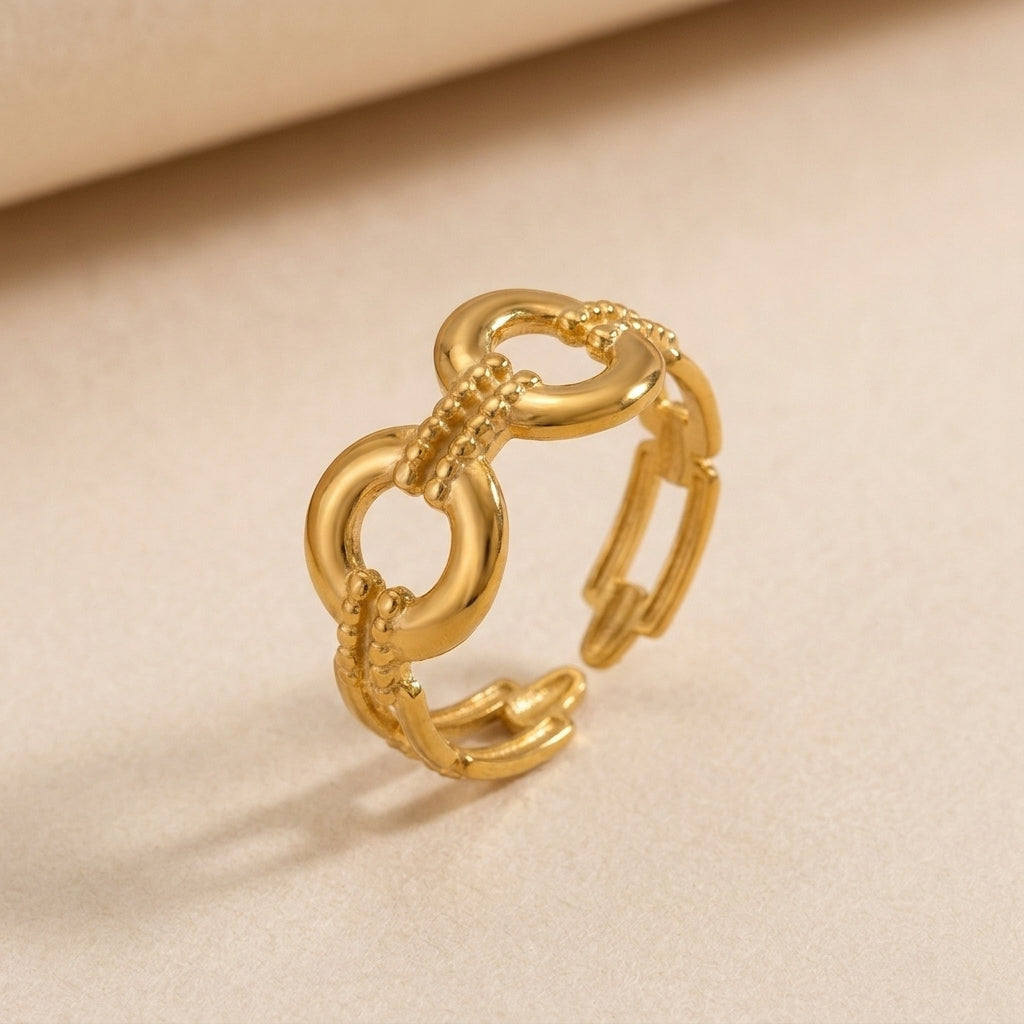 Ronde schakel ring