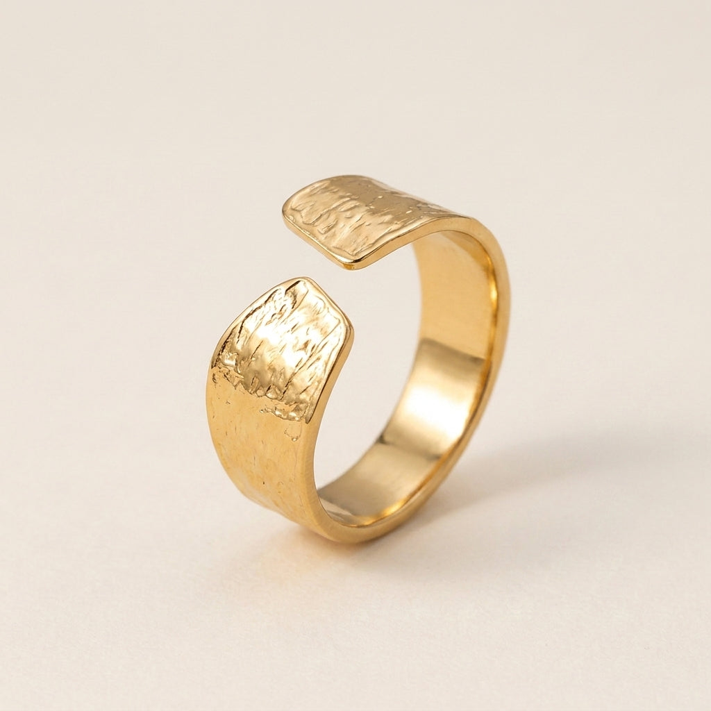 Brede Gepolijste Ring