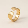 Brede Gepolijste Ring