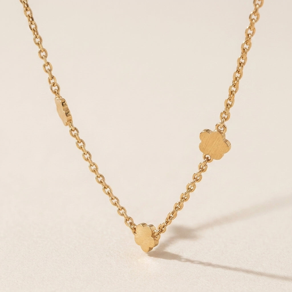 Klaver Bedel Ketting