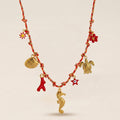 Rode Bedel Ketting