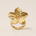 Elegante Bloem Ring