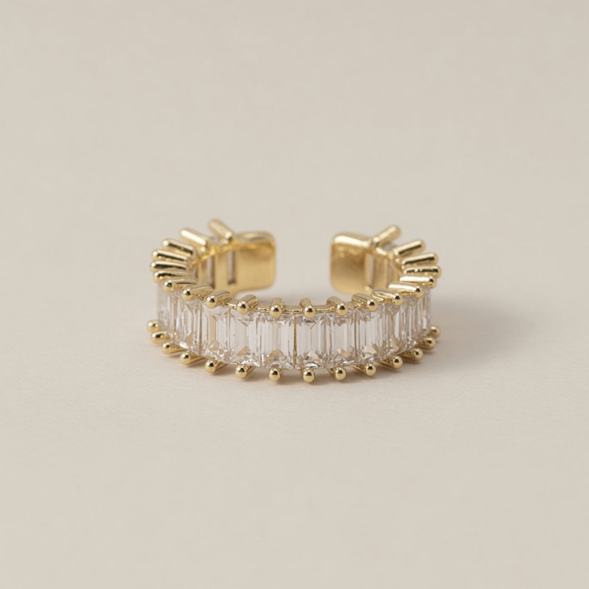Baguette Zirkonia Eternity Ring