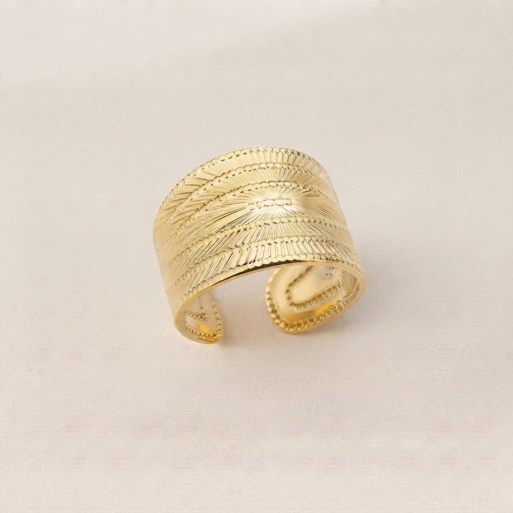 Bulky Zonnestraal Ring